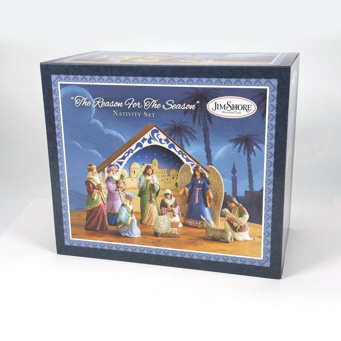 Enesco 10 PC Nativity Set Figurines