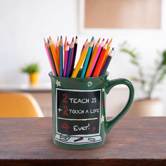 Enesco 2 Teach 4 Ever Teacher Mug