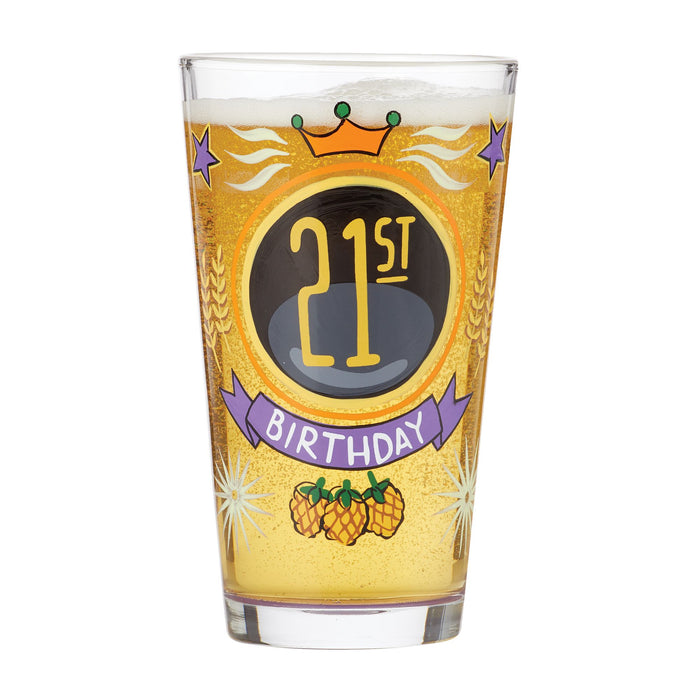 Enesco 21st Birthday Pint Glass