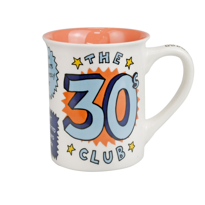 Enesco 30th Birthday Club Mug Gift