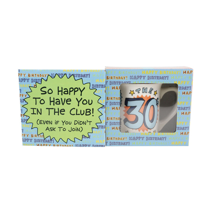 Enesco 30th Birthday Club Mug Gift