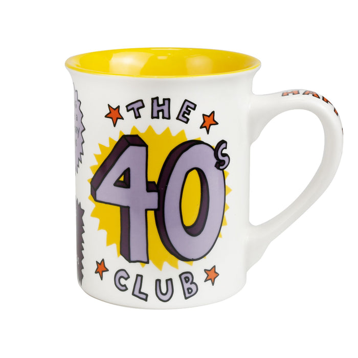 Enesco 40th Birthday Club Mug Gift