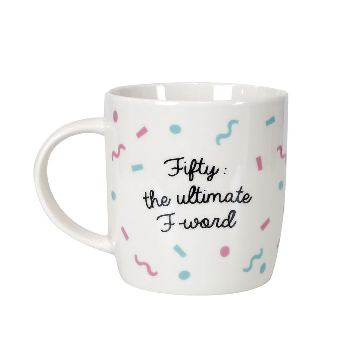 Enesco 50 Birthday Mug With Glasses