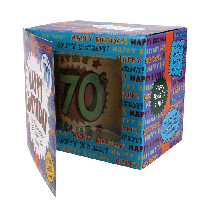 Enesco 70th Birthday Club Mug Gift