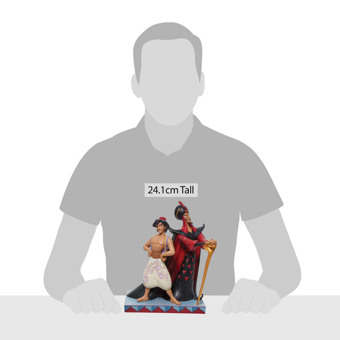Enesco Aladdin & Jafar Good Vs Evil