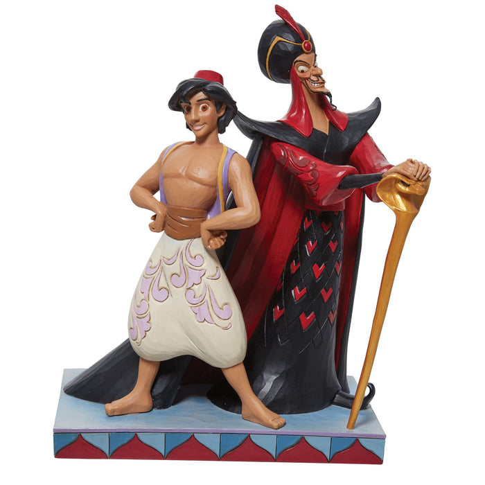 Enesco Aladdin & Jafar Good vs Evil