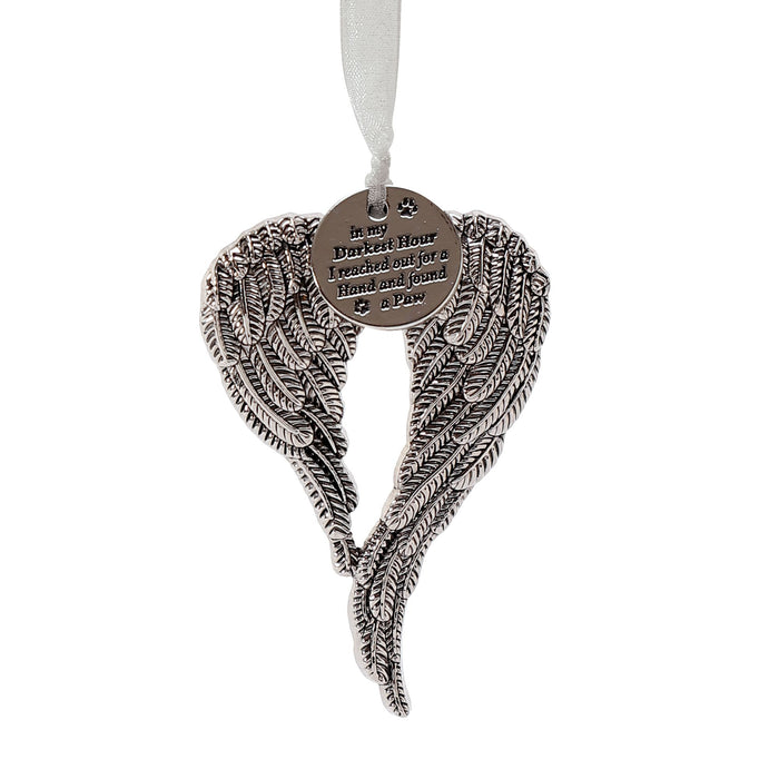 Enesco Angel Wings Orn - Loved Pet