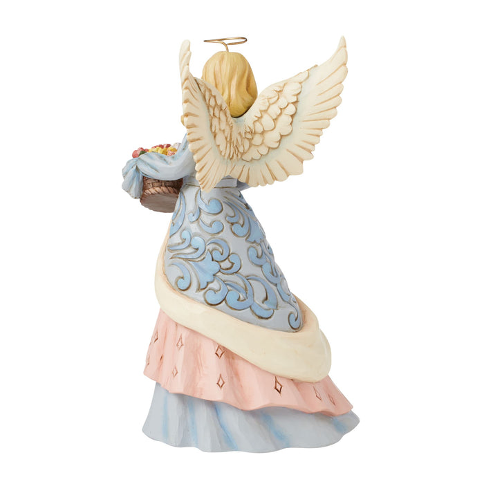 Enesco Angel With Flower Basket Fig