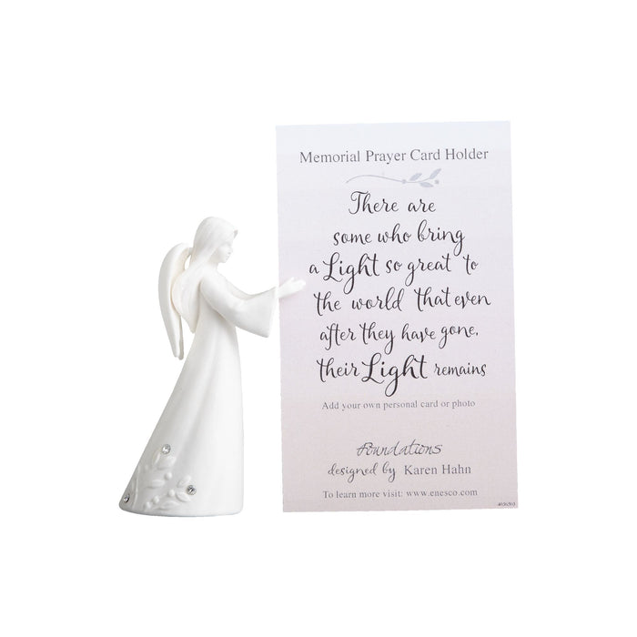 Enesco Angel with Prayer Card Holder