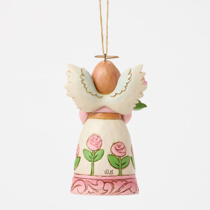 Enesco Angel With Roses Ornament