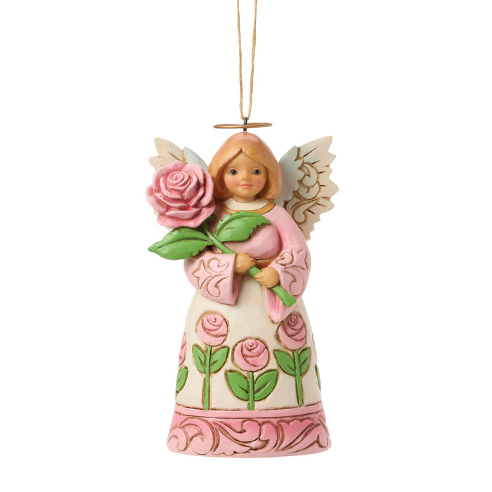 Enesco Angel With Roses Ornament