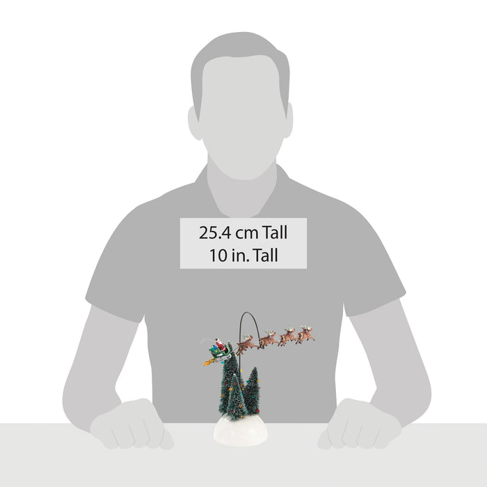 Enesco Animated Flaming Sleigh