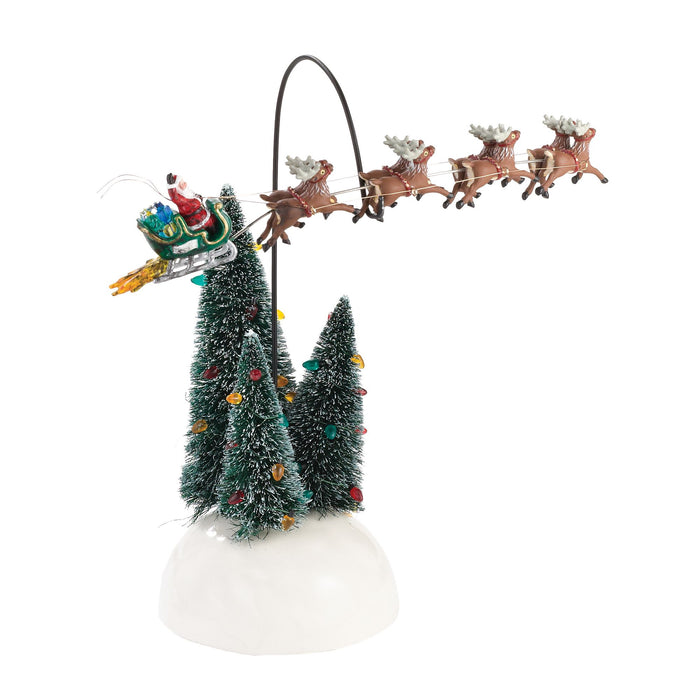Enesco Animated Flaming Sleigh
