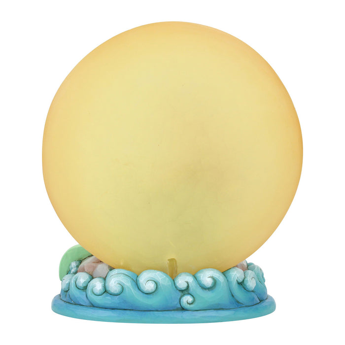 Enesco Ariel Sitting On Rock By Moon