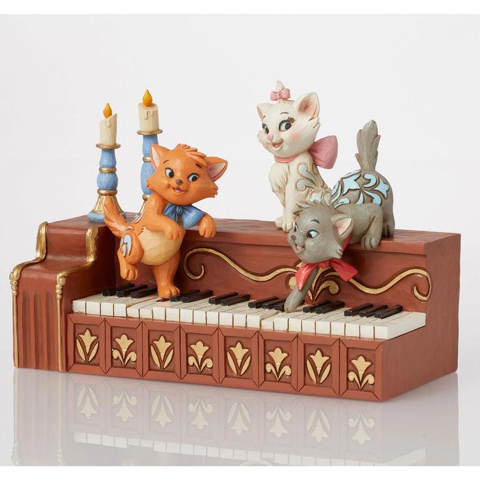 Enesco Aristocats Kittens Piano