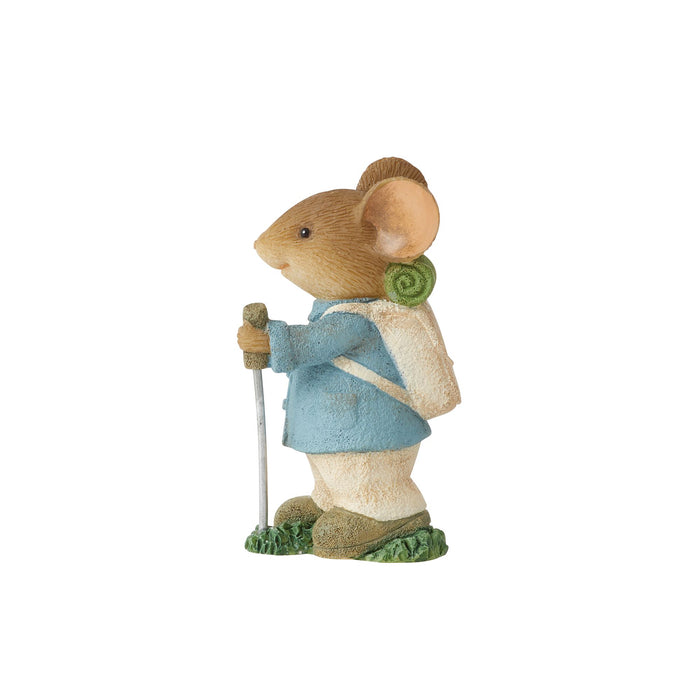 Enesco Backpacker Mouse Figurine