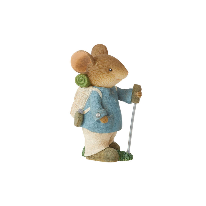 Enesco Backpacker Mouse Figurine