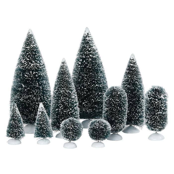 Enesco Bag-O-Frosted Topiaries Small