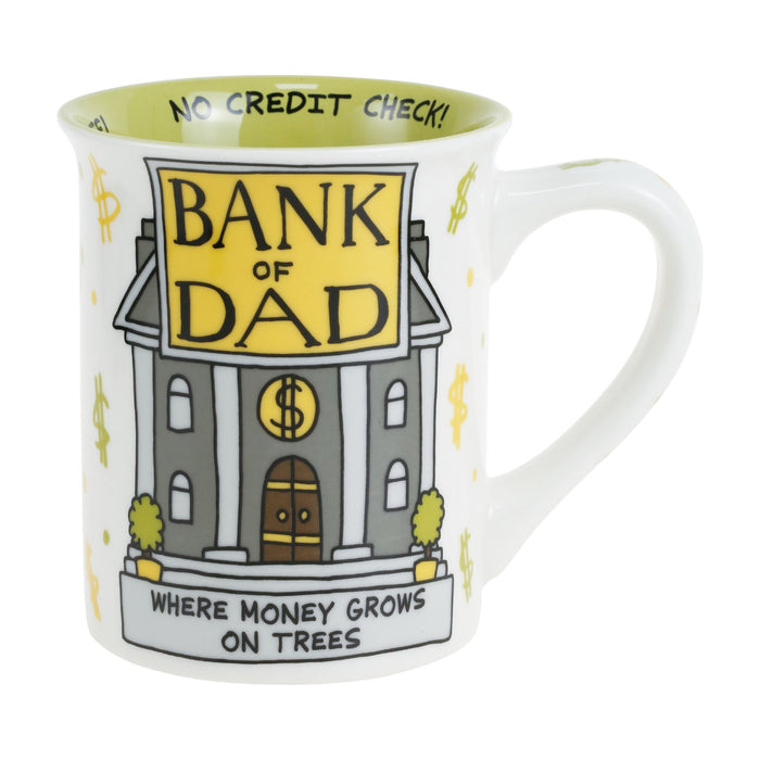Enesco Bank Of Dad Mug