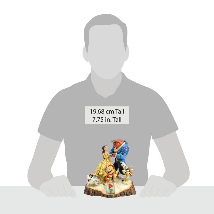 Enesco Beauty-Beast Carved By Heart