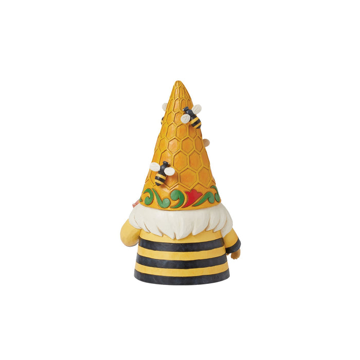 Enesco Beehive Hat Gnome Figurine