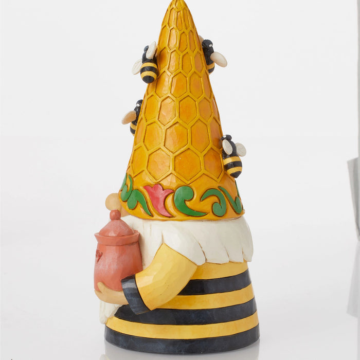 Enesco Beehive Hat Gnome Figurine