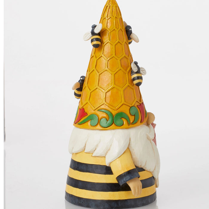 Enesco Beehive Hat Gnome Figurine