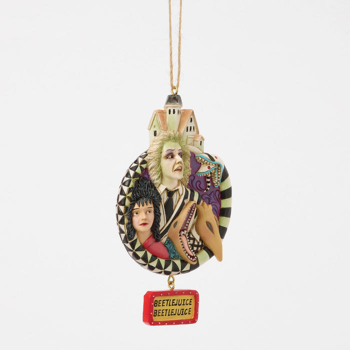 Enesco Beetlejuice Group Ornament