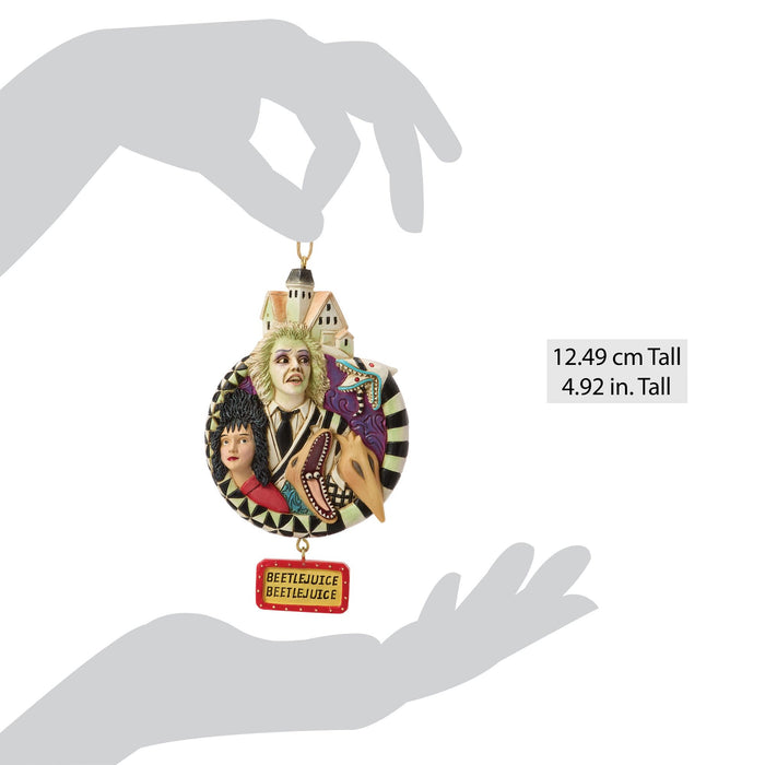 Enesco Beetlejuice Group Ornament