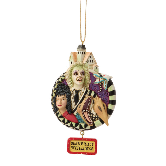 Enesco Beetlejuice Group Ornament