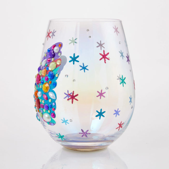 Enesco Bejeweled Butterfly Stemless