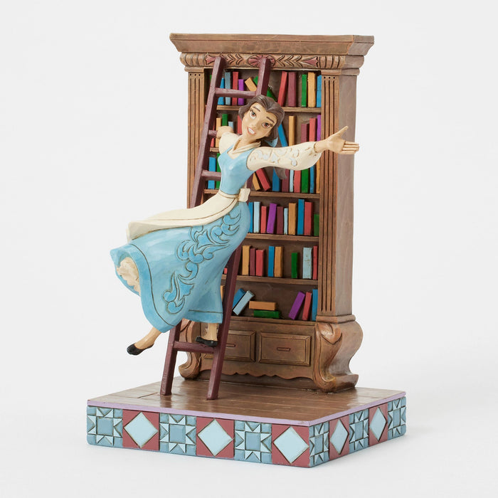 Enesco Belle With Bookshelf