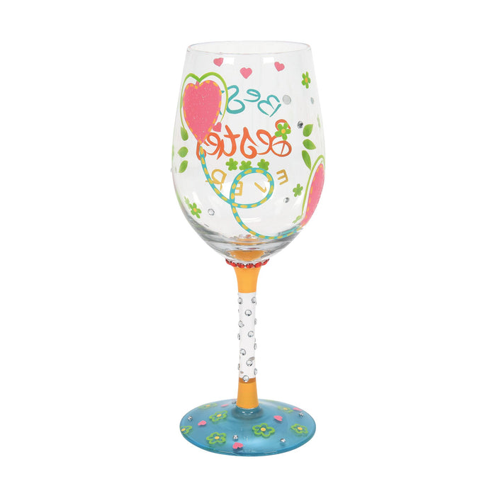 Enesco Best Besties Ever Wine Glass
