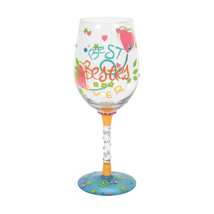 Enesco Best Besties Ever Wine Glass