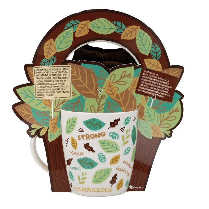 Enesco Best Dad Mug Sock Card Set