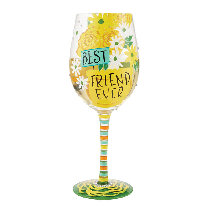 Enesco Best Friend Ever Wine Glass