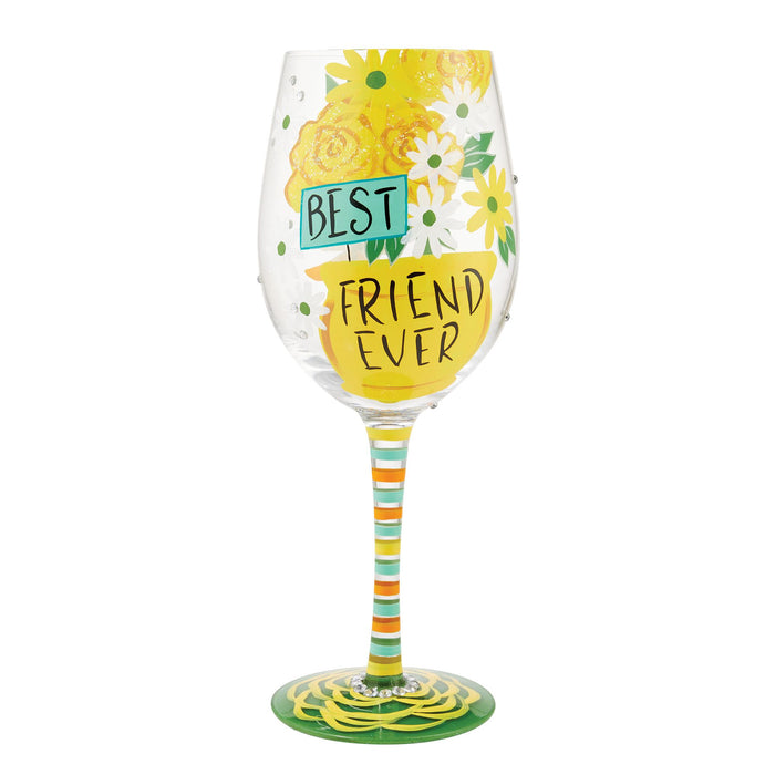 Enesco Best Friend Ever Wine Glass