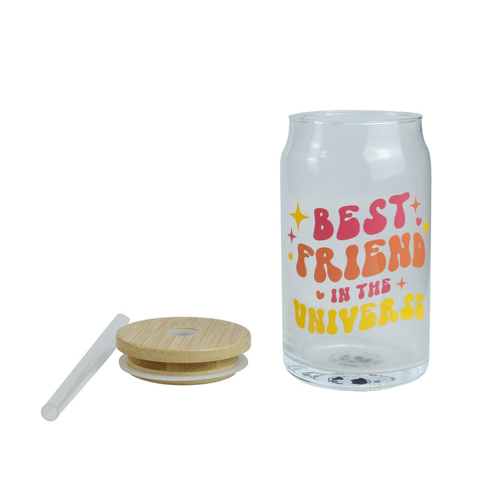 Enesco Best Friend Latte Glass