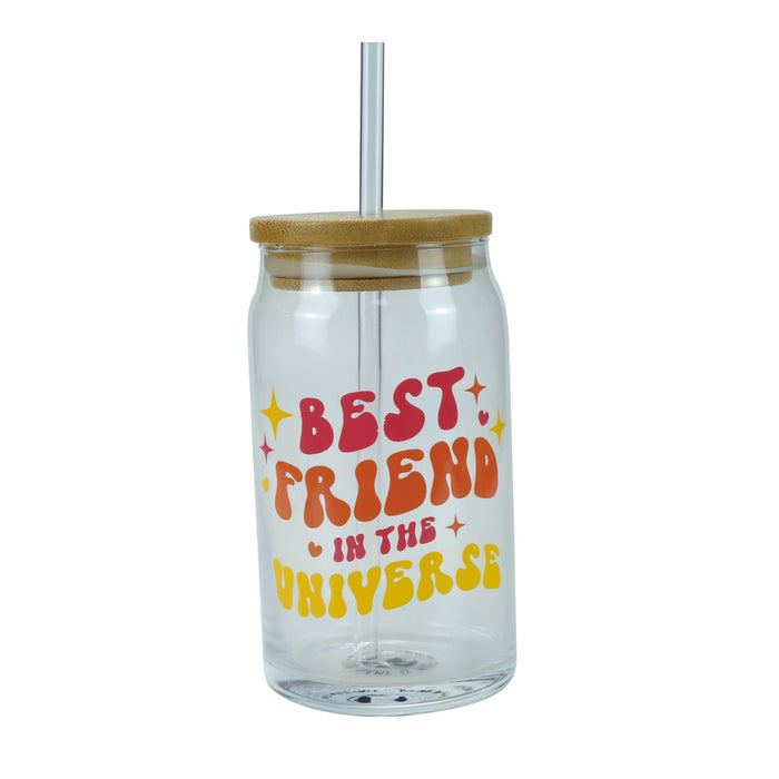 Enesco Best Friend Latte Glass