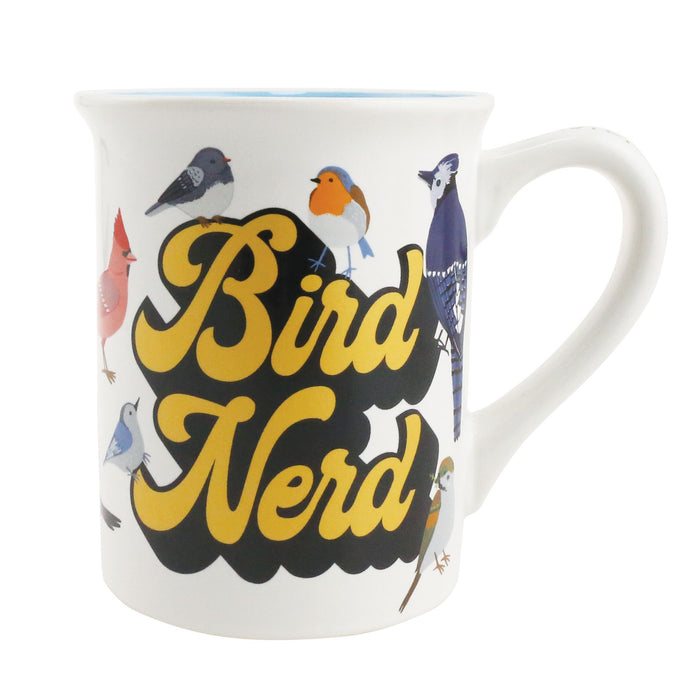 Enesco Bird Nerd Mug 16 oz