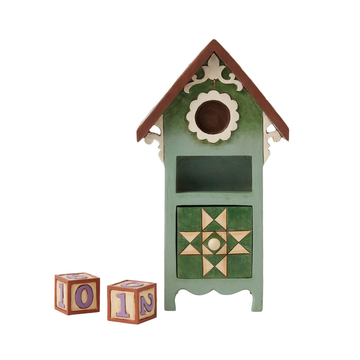 Enesco Birdhouse Perpetual Calendar