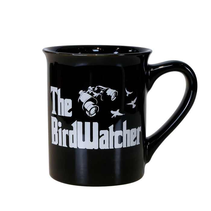 Enesco Birdwatcher Warning Mug