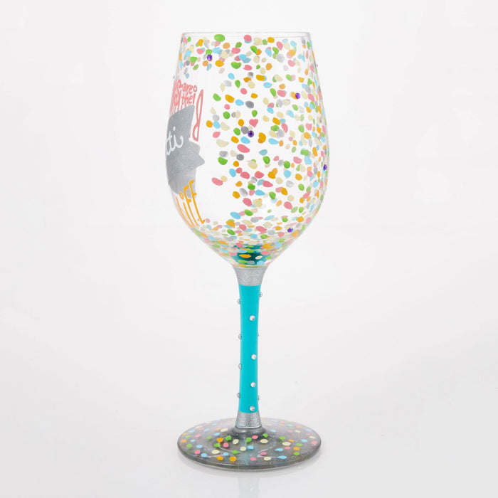 Enesco Birthdays Are Confetti Glass