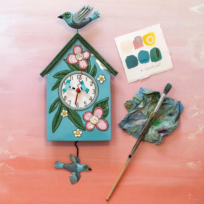 Enesco Blessed Nest Clock