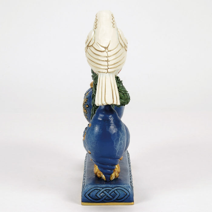 Enesco Blue & Gold Hope With Dove Fig