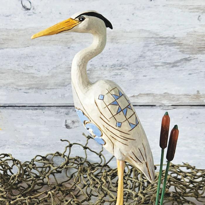Enesco Blue Heron Bird Figurine