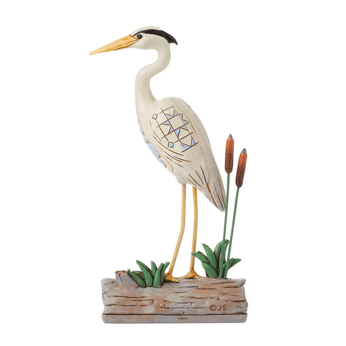 Enesco Blue Heron Bird Figurine