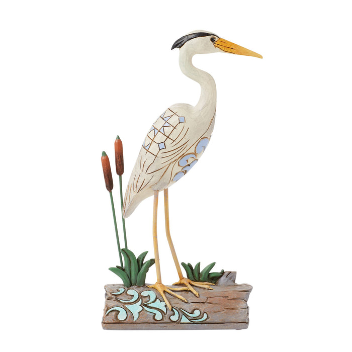 Enesco Blue Heron Bird Figurine