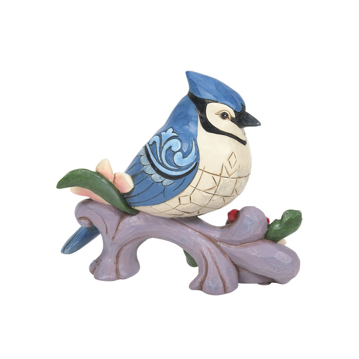 Enesco Blue Jay With Flowers