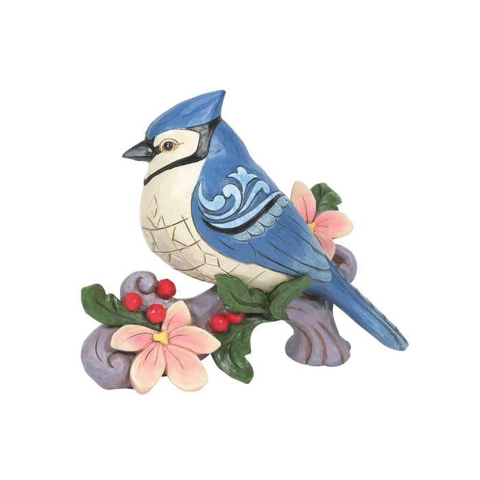 Enesco Blue Jay with Flowers